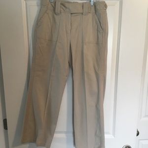 Larry Levine Ladies Pants Khaki 10P